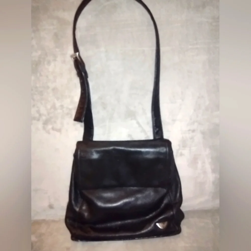 Vintage Leather Shoulder Bag, Dockers
